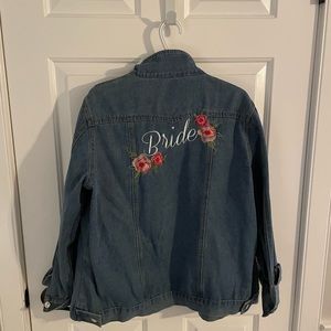 Bride denim/jean jacket